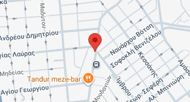 Location of business on map