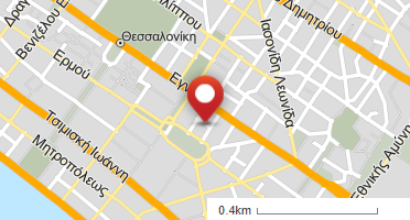 Location of business on map