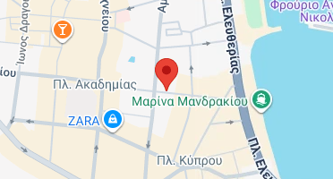 Location of business on map