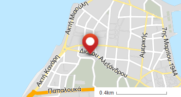 Χάρτης και σημείο της επιχείρησης
