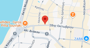 Χάρτης και σημείο της επιχείρησης