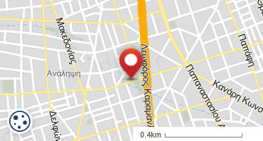 Location of business on map