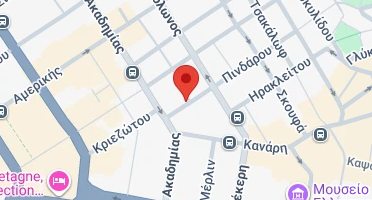 Location of business on map