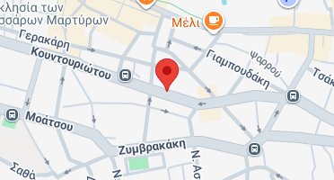 Location of business on map