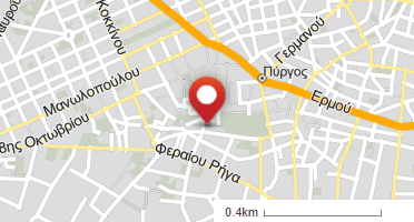 Χάρτης και σημείο της επιχείρησης
