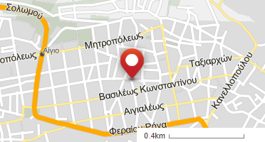 Χάρτης και σημείο της επιχείρησης