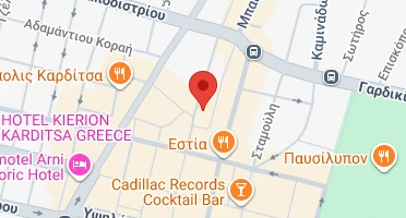 Location of business on map
