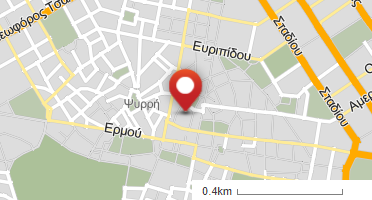 Location of business on map