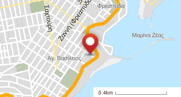 Location of business on map