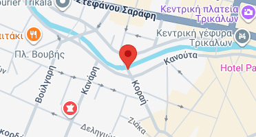 Location of business on map