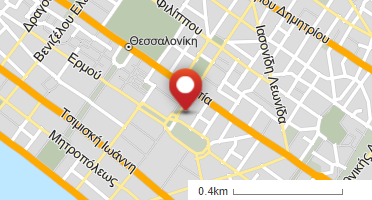 Location of business on map