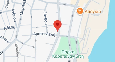 Location of business on map