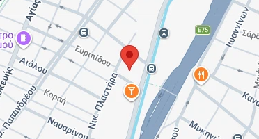 Location of business on map