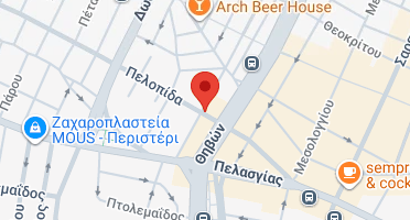 Location of business on map