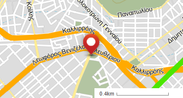 Location of business on map