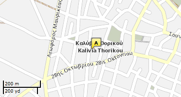 Χάρτης και σημείο της επιχείρησης