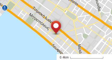 Location of business on map