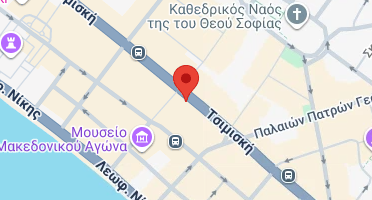 Location of business on map