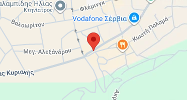 Location of business on map