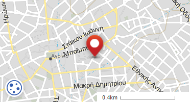 Location of business on map