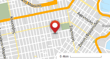 Location of business on map