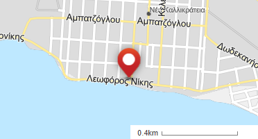 Location of business on map