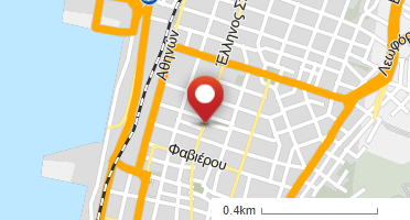 Location of business on map