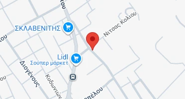 Location of business on map