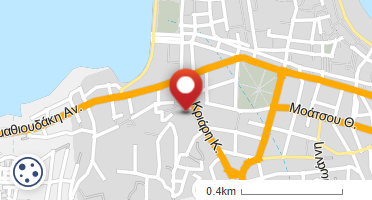 Location of business on map