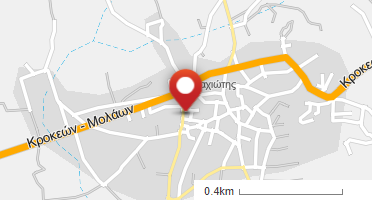 Location of business on map