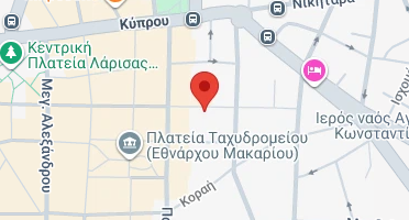 Location of business on map