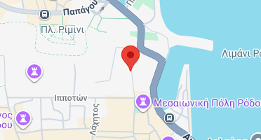 Location of business on map