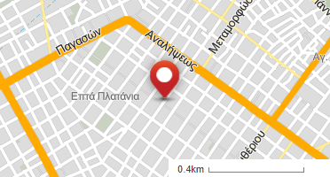 Location of business on map