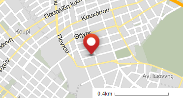 Location of business on map