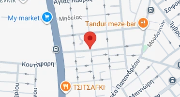 Location of business on map