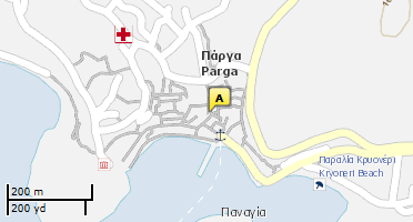 Χάρτης και σημείο της επιχείρησης