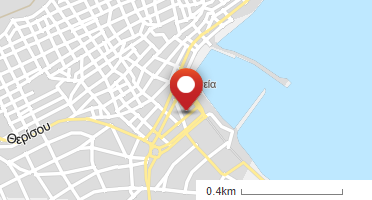 Location of business on map