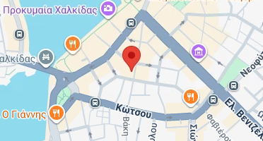 Location of business on map