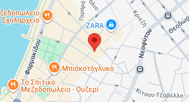 Location of business on map