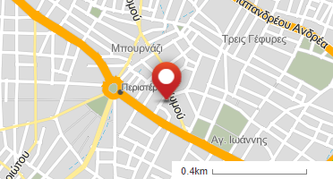 Location of business on map