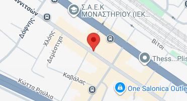 Location of business on map