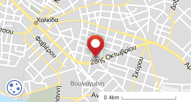 Location of business on map