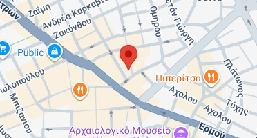 Location of business on map