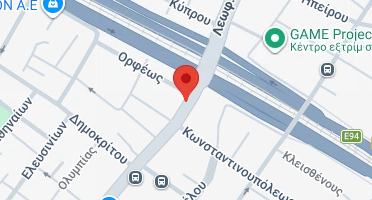 Location of business on map