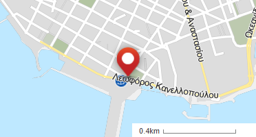 Location of business on map