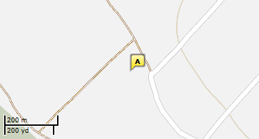 Location of business on map