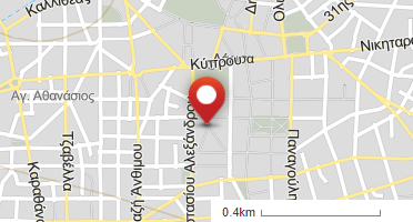 Location of business on map