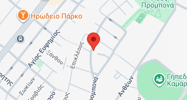 Location of business on map