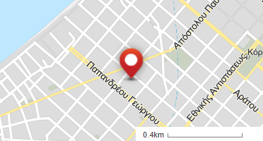 Location of business on map