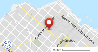 Location of business on map